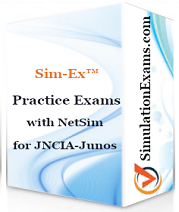 Juniper Exam Simulator with NetSim BoxShot