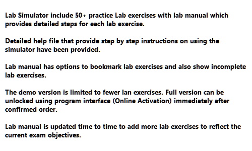 Exhibit type question