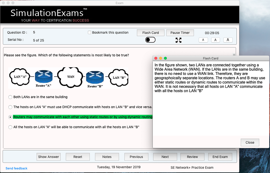 Sim-Ex™ Practice Exams for Network+ (N10-008) Download