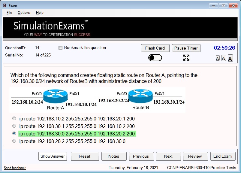 300-410 Exam