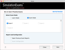 Exam Modes