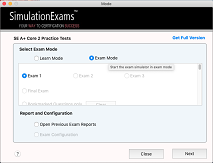 Exam Modes